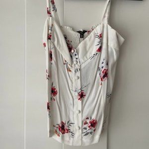 Summer floral tank top! tags attached!